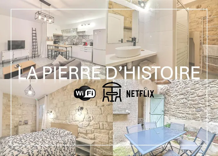 Hyper Centre Terrasse Wifi La Pierre D\'Histoire
